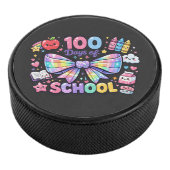 100 Days Of School Eishockey Puck (3/4)