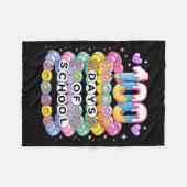 100 Days Of School Friendship Bracelets 100 Days S Fleecedecke (Vorderseite (Horizontal))