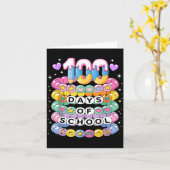 100 Days Of School Friendship Bracelets 100 Days S Karte (Gelbe Blume)