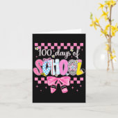 100 Days Of School Fun Milestone Clroom Kids Karte (Gelbe Blume)
