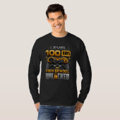 100 Days Of School High School Level Unlocked Vide T-Shirt (Vorne ganz)