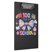 100 Days Of School  Klemmbrett (Rechts)