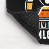 100 Days Of School Level Unlocked Funny Gamers Boy Mousepad (Ecke)