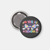 100 Days Of School  Magnet (Vorderseite/Rückseite)