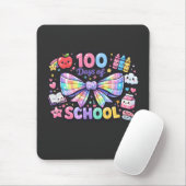 100 Days Of School  Mousepad (Mit Mouse)