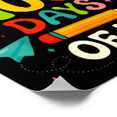 100 Days Of School My Teacher Survived 100 Days Of Poster (Ecke)