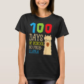 100 Days Of School No Prob Llama Cute Alpaca Stude T-Shirt (Vorderseite)