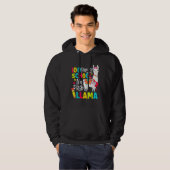 100 days of school no prob llama hoodie (Vorne ganz)