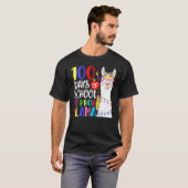 100 Days Of School No Prob Llama Llama Teacher 100 T-Shirt (Vorne ganz)