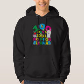 100 Days Of School No Prob-llama Llama Teacher And Hoodie (Vorderseite)