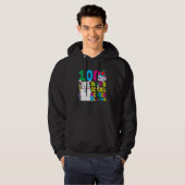 100 Days Of School No Prob-llama Llama Teacher And Hoodie (Vorne ganz)