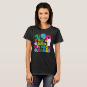 100 Days Of School No Prob-llama Llama Teacher And T-Shirt (Vorne ganz)