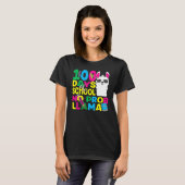 100 Days Of School No Prob Llama Llama Teacher And T-Shirt (Vorne ganz)