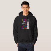 100 Days Of School No Prob Llama Llama Teacher Stu Hoodie (Vorne ganz)