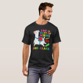 100 Days Of School No Prob Llama Lover Teacher Kid T-Shirt (Vorne ganz)