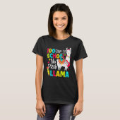 100 days of school no prob llama T-Shirt (Vorne ganz)