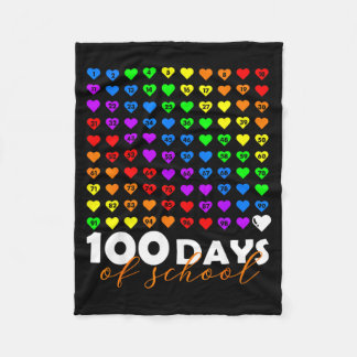 100 Days Of School Numbers Math Teacher Student 10 Fleecedecke