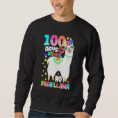 100 Days Of School Shirt No Probllama Llama 100 Da (Vorderseite)