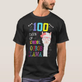 100 Days Of School Shirt No Probllama Llama 100Th (Vorderseite)