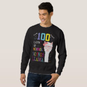 100 Days Of School Shirt No Probllama Llama 100Th  (Vorne ganz)