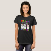 100 Days of School Shirt No Probllama Llama Teache (Vorne ganz)