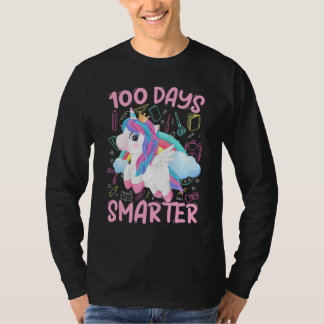 100 Days of School Shirt Unicorn Girls 100th Day O