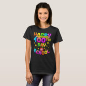 100 Days Of School Teacher 100th Day Of School 1 T-Shirt (Vorne ganz)