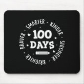 100 Days Of School Teacher 100th Day Of School Sma Mousepad (Vorne)