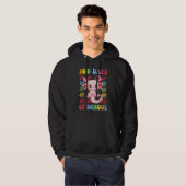 100 Days of School Teacher Happy 100 Days Axolotl Hoodie (Vorne ganz)