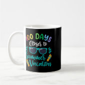 100 Days Of School Teacher Shirt  Kaffeetasse (Links)