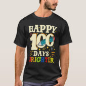 100 Days of School Teachers Kids Child Boys 100 Da T-Shirt (Vorderseite)