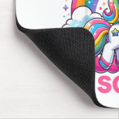 100 Days Of School Unicorn Girls Teacher 100th Day Mousepad (Ecke)