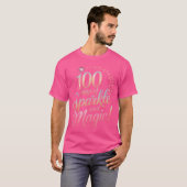 100 Days Of Sparkle And Magic T-Shirt (Vorne ganz)