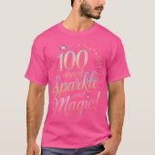 100 Days Of Sparkle And Magic T-Shirt (Vorderseite)