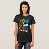 100 Days Of Virtual School Funny 100th Day Of Scho T-Shirt (Vorne ganz)