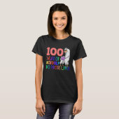 100 Days School No Sample Llama Teacher Or Student T-Shirt (Vorne ganz)