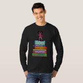 100 Days Smarter 100th Day Of School Black Girl Ma T-Shirt (Vorne ganz)