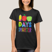 100 Days Smarter 100th Day Of School Shirt Women T (Vorderseite)