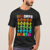 100 Days Smarter 100th Day of School Teachers Kids T-Shirt (Vorderseite)