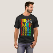100 Days Smarter Counting By 5's 100th Day Of Scho T-Shirt (Vorne ganz)