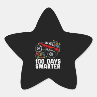 100 Days Smarter Driver Truck 100th School Stern-Aufkleber