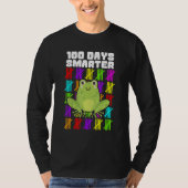 100 Days Smarter Frog Shirts, Boys Girls 100th Day T-Shirt (Vorderseite)