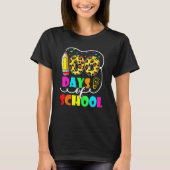 100 Days Smarter Happy 100th Day Of School Student T-Shirt (Vorderseite)