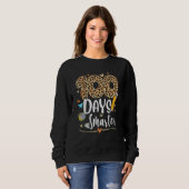 100 Days Smarter Leopard Happy 100th Day Of School Sweatshirt (Vorne ganz)