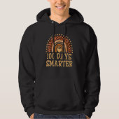 100 Days Smarter Leopard Teacher 100th Day Of Scho Hoodie (Vorderseite)