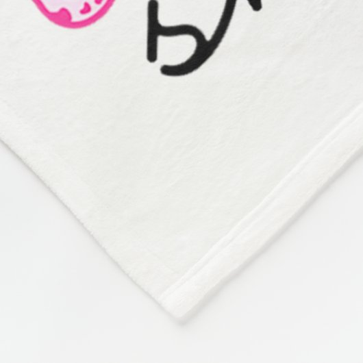 100 Days Smarter Messy Bun Girl 100th Day Of Schoo Fleecedecke (Ecke)