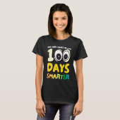 100 Days Smarter Preschool Kindergarten Elementary T-Shirt (Vorne ganz)
