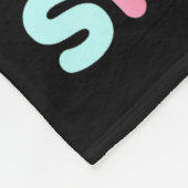 100 Days Smarter Unicorrn 100th Day Of School Kids Fleecedecke (Ecke)