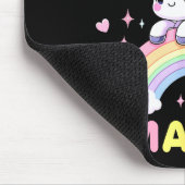 100 Days Smarter Unicorrn 100th Day Of School Kids Mousepad (Ecke)