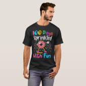 100 Days Sprinkled With Fun 100 Days Of School Tea T-Shirt (Vorne ganz)